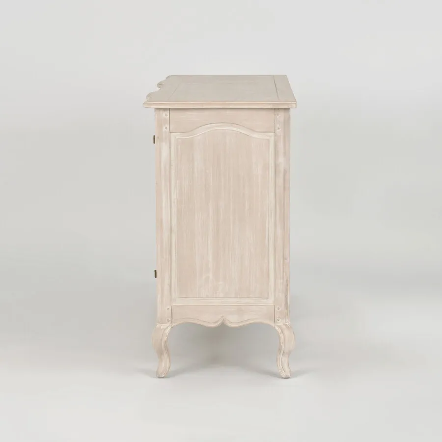 Komoda 2-drzwiowa z szufladami VENEZIA BIANCO 803K