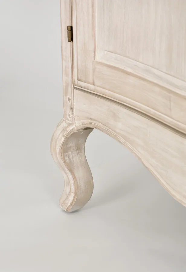 Komoda 2-drzwiowa z szufladami VENEZIA BIANCO 803K