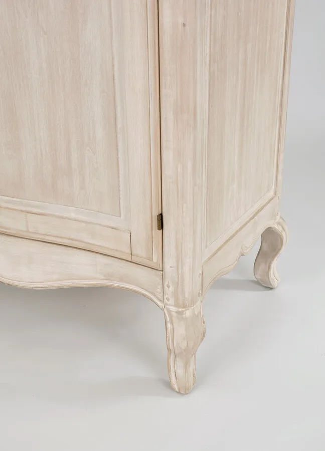 Komoda 2-drzwiowa z szufladami VENEZIA BIANCO 803K