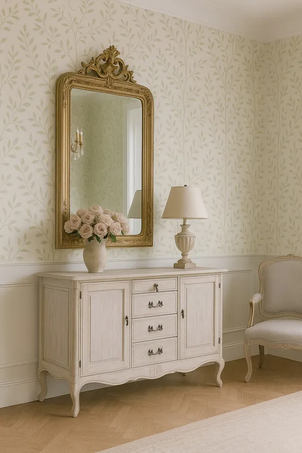 Komoda 2-drzwiowa z szufladami VENEZIA BIANCO 803K