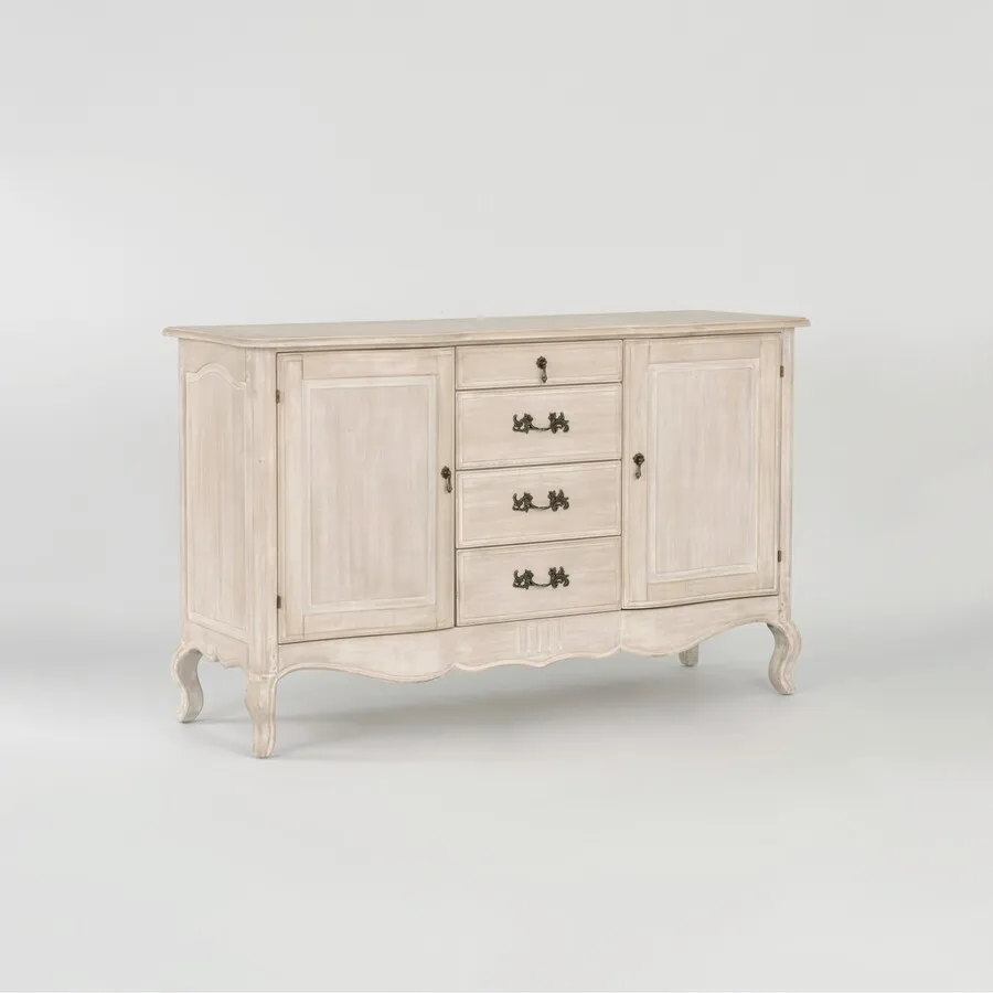 Komoda 2-drzwiowa z szufladami VENEZIA BIANCO 803K