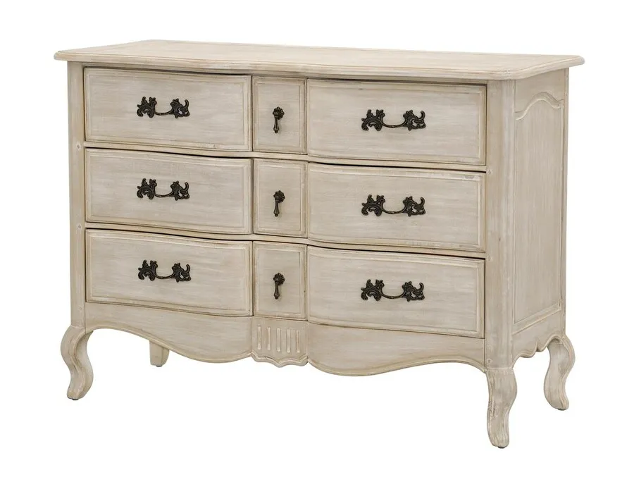 Komoda VENEZIA BIANCO 815K - 9 szuflad
