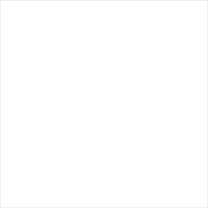 RAUVISIO crystal REHAU jednostronna 2474L MG Snieżnobiały (Neve) Szklany mat 19 mm