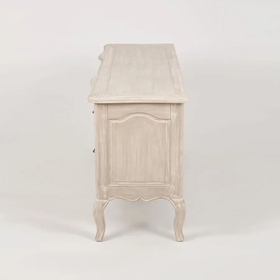Komoda RTV z szufladami VENEZIA BIANCO 834K - beżowy