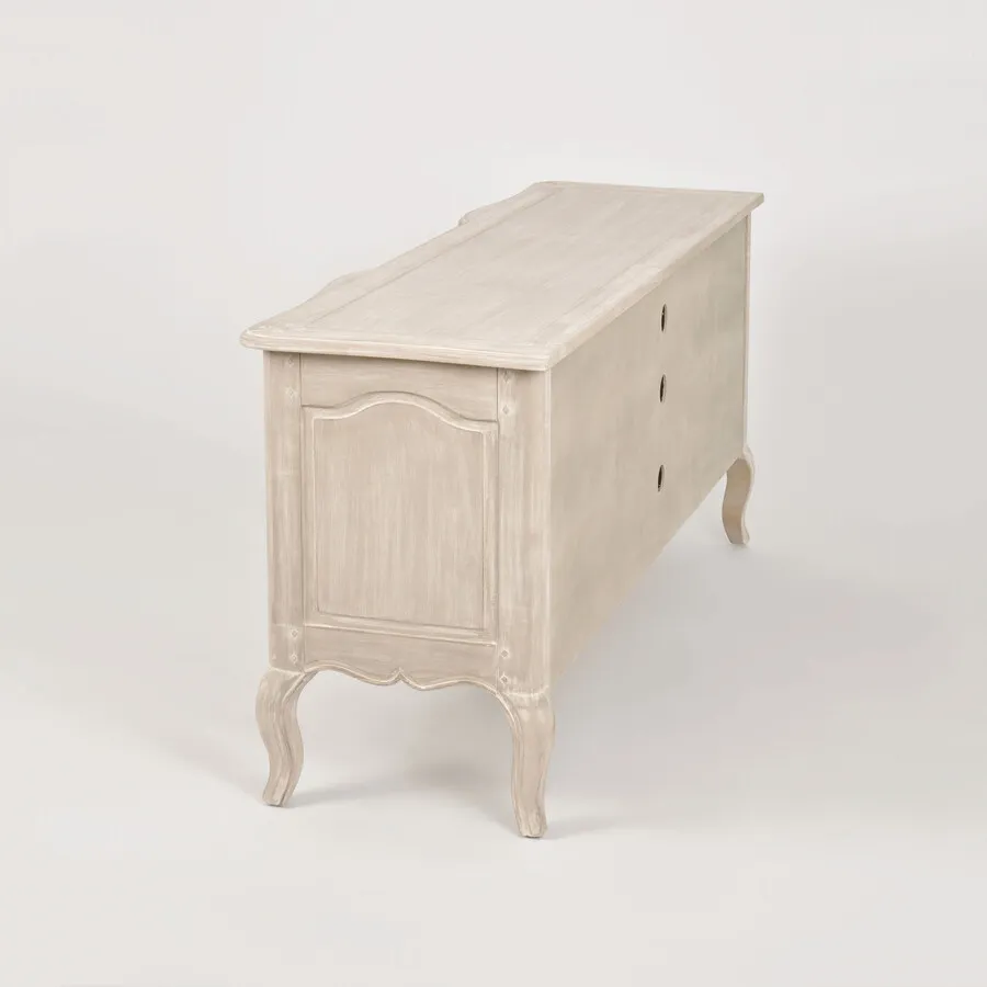 Komoda RTV z szufladami VENEZIA BIANCO 834K - beżowy