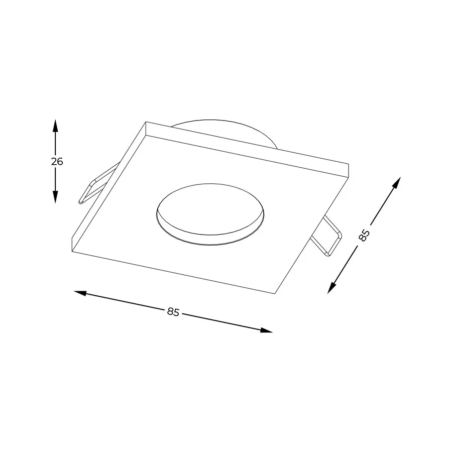 Lampa spot CHIPO ARGU10-031-N - biały