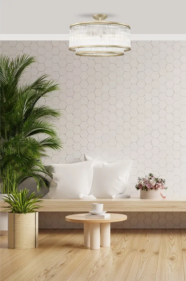 Lampa sufitowa SERGIO C0528-06H-V6AC - złoty