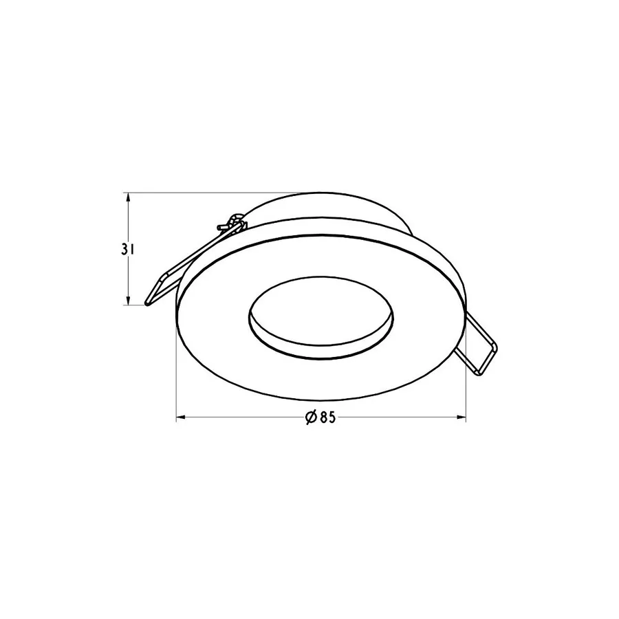 Lampa spot CHIPA ARGU10-033-N - biały