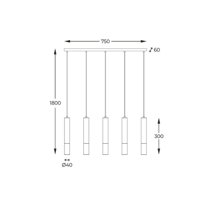 Lampa wisząca MADERA 8620403