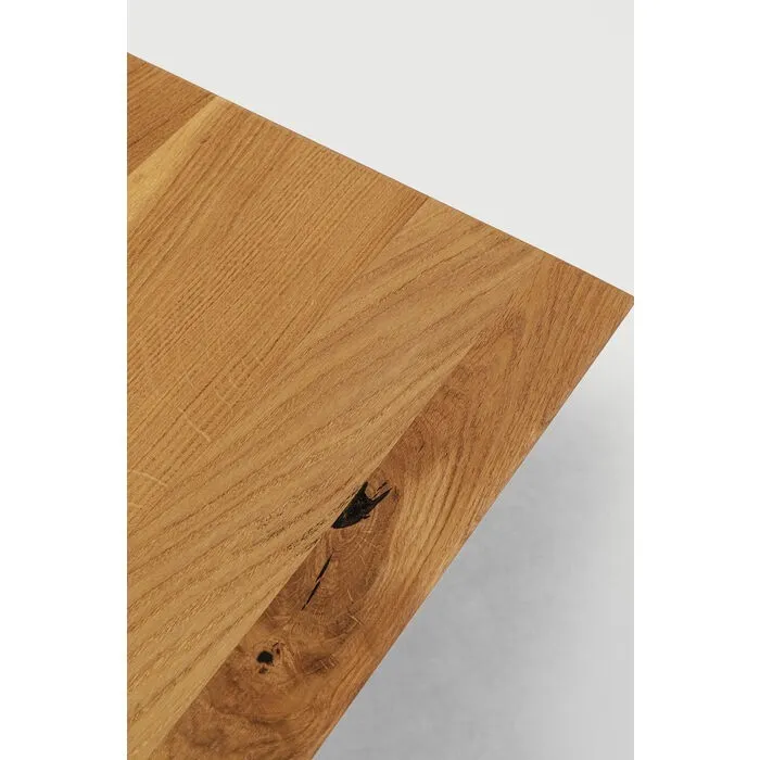 Blat stołu TAVOLA SWISS EDGE 160x80 - dąb olejowany