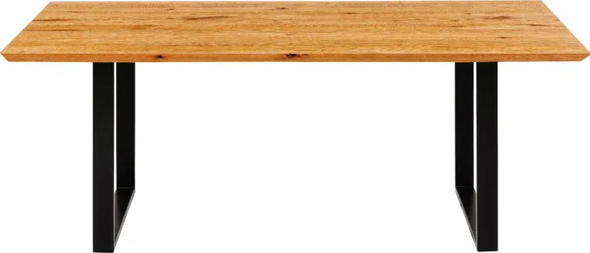 Blat stołu TAVOLA SWISS EDGE 160x80 - dąb olejowany