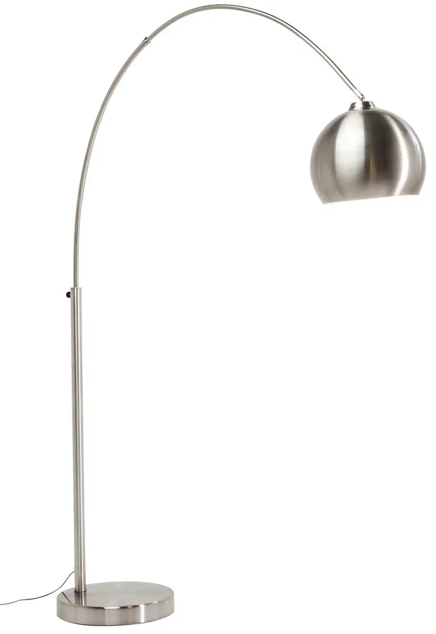 Lampa podłogowa LOUNGE SATIN SMALL DEAL ECONO - srebrny