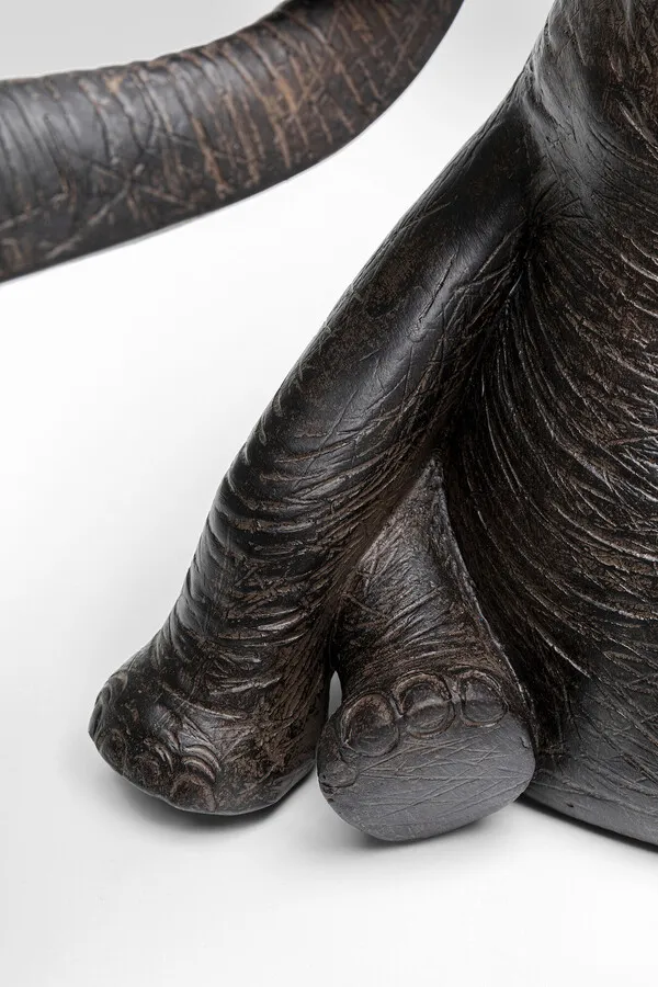 Figurki dekoracyjne ELEFANT ZIRKUS - brązowy