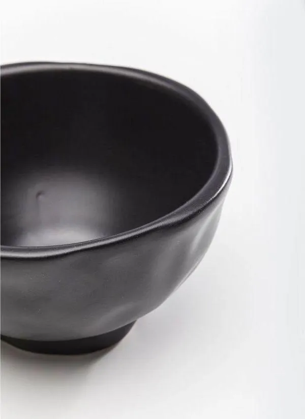 Miska ceramiczna ORGANIC 15 - czarny