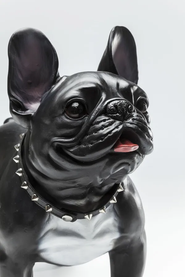 Figurka dekoracyjna GANGSTER DOG - czarny