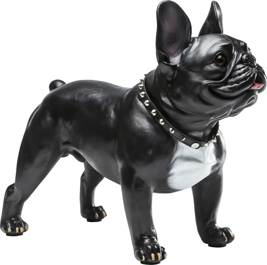 Figurka dekoracyjna GANGSTER DOG - czarny