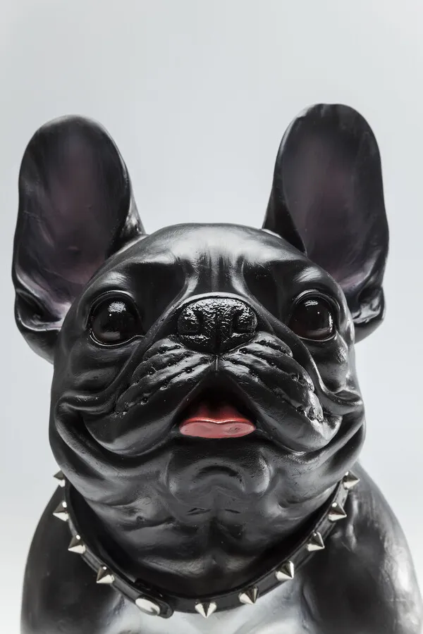 Figurka dekoracyjna GANGSTER DOG - czarny