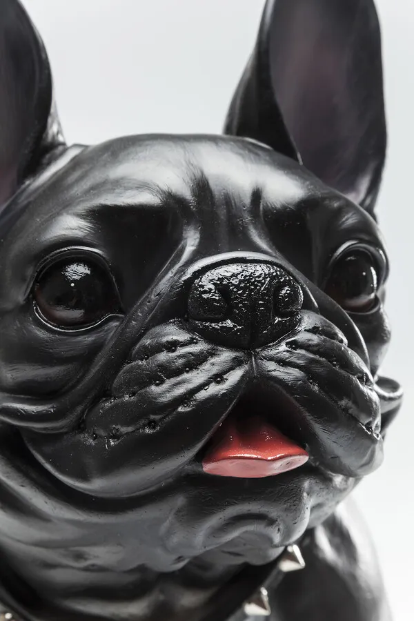 Figurka dekoracyjna GANGSTER DOG - czarny