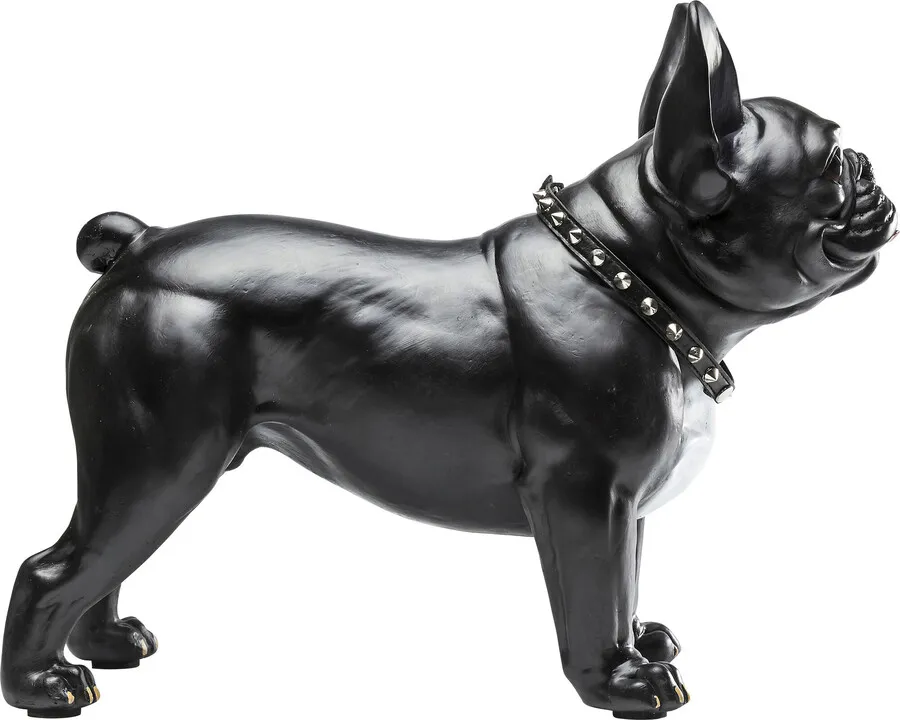 Figurka dekoracyjna GANGSTER DOG - czarny