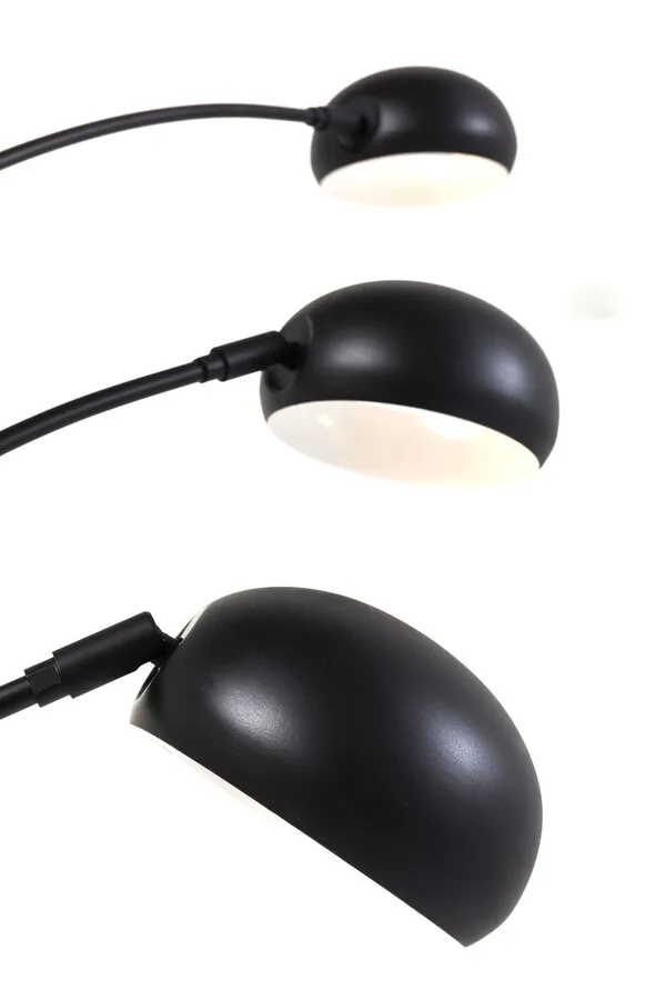 Lampa podłogowa FIVE FINGERS - czarny mat