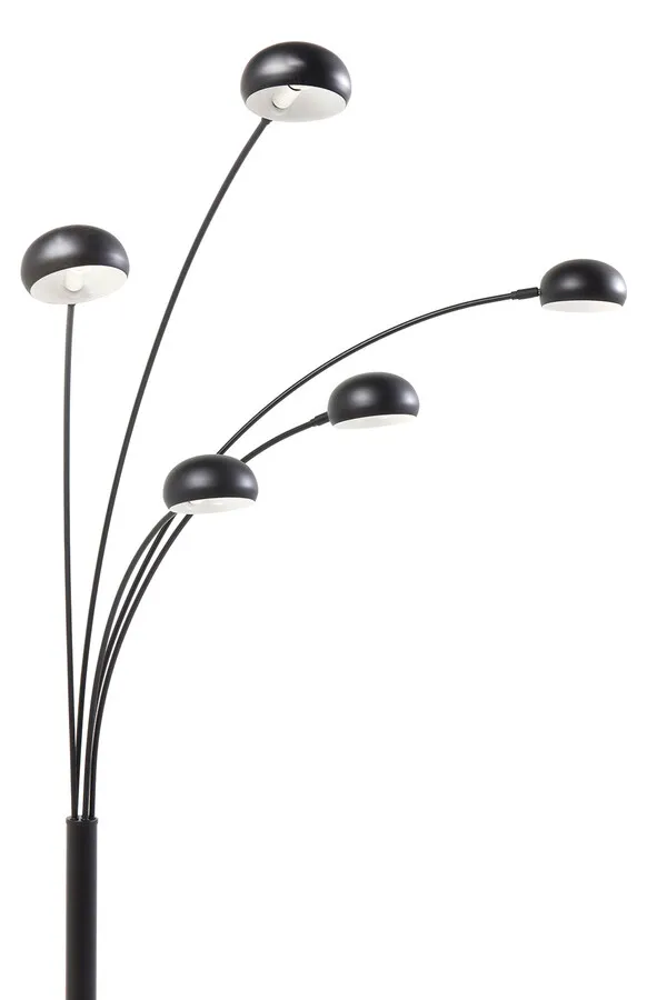 Lampa podłogowa FIVE FINGERS - czarny mat