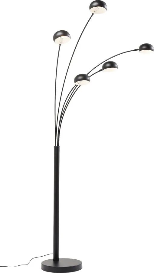 Lampa podłogowa FIVE FINGERS - czarny mat