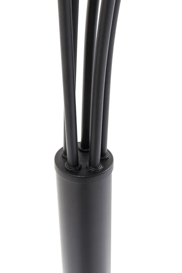 Lampa podłogowa FIVE FINGERS - czarny mat