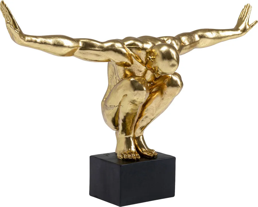 Figurka dekoracyjna ATHLET XL 100 - złoty