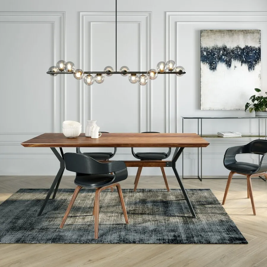Dywan z wiskozy COSY ROCK 240x170 - antracyt