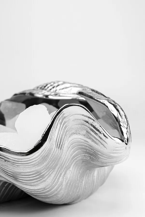 Cooler aluminiowy SHELL - srebrny