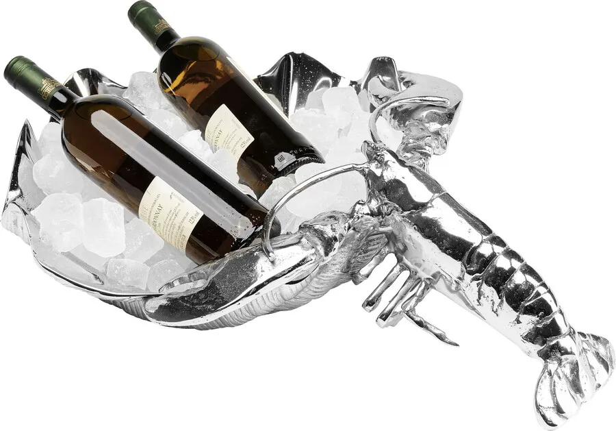Cooler aluminiowy LOBSTER - srebrny