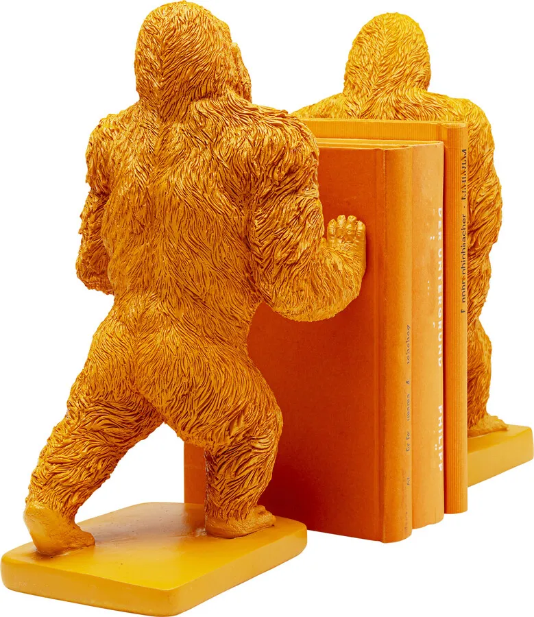 Podpórki na książki GORILLA - pomarańczowy
