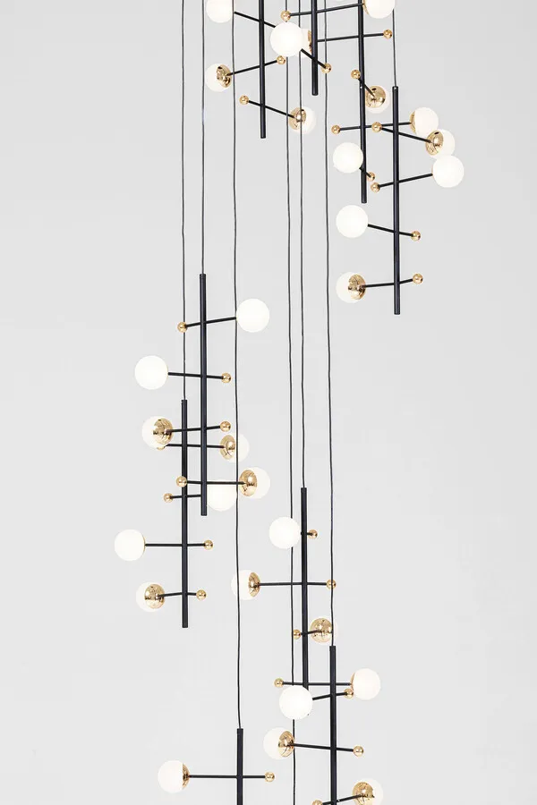 Lampa wisząca TRAPEZ 280 - czarny