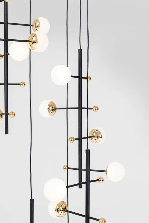 Lampa wisząca TRAPEZ 280 - czarny
