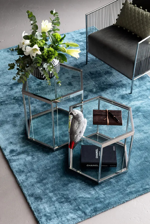 Dywan z wiskozy COSY OCEAN 300x200 - morski