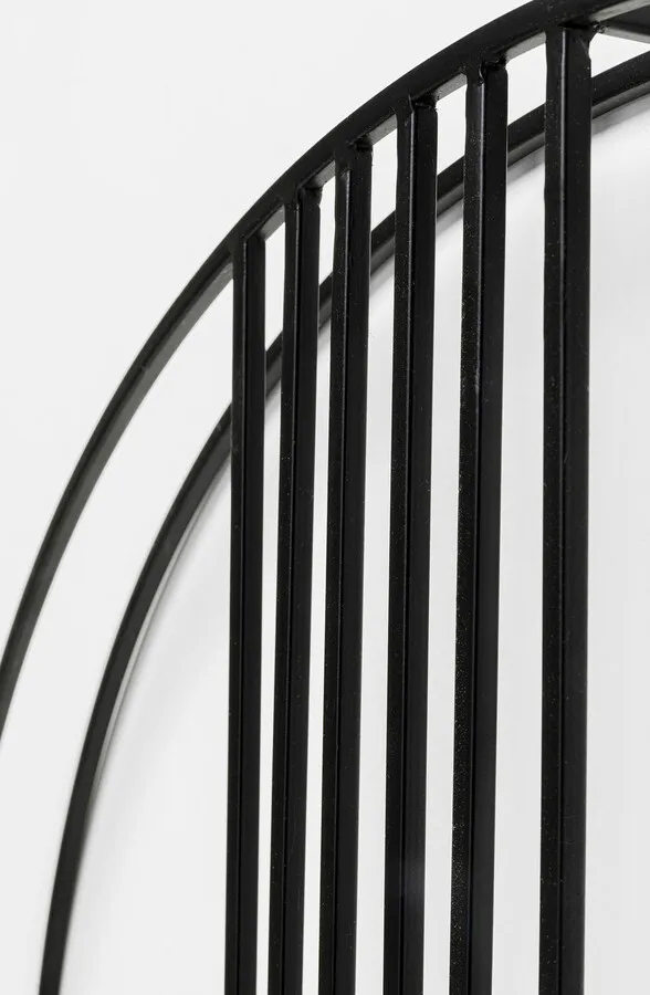 Zegar okrągły STRINGS 60 - czarny