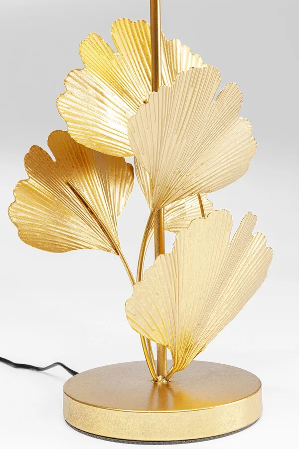 Lampa stołowa FLORES - złoty/czarny