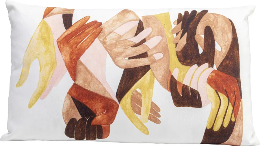 Poduszka dekoracyjna ARTISTIC HANDS 50x30