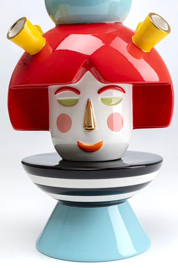 Wazon dekoracyjny PUPPET GIRL 36 - multikolor