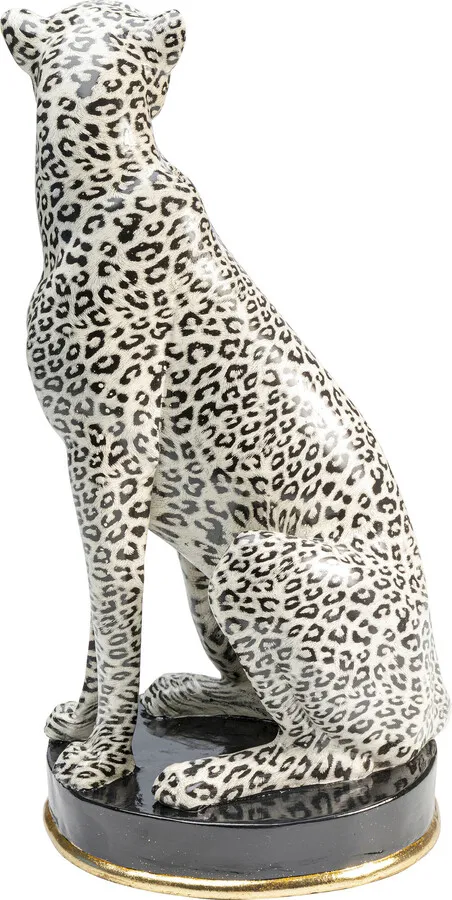 Figurka dekoracyjna CHEETAH - beżowy/czarny