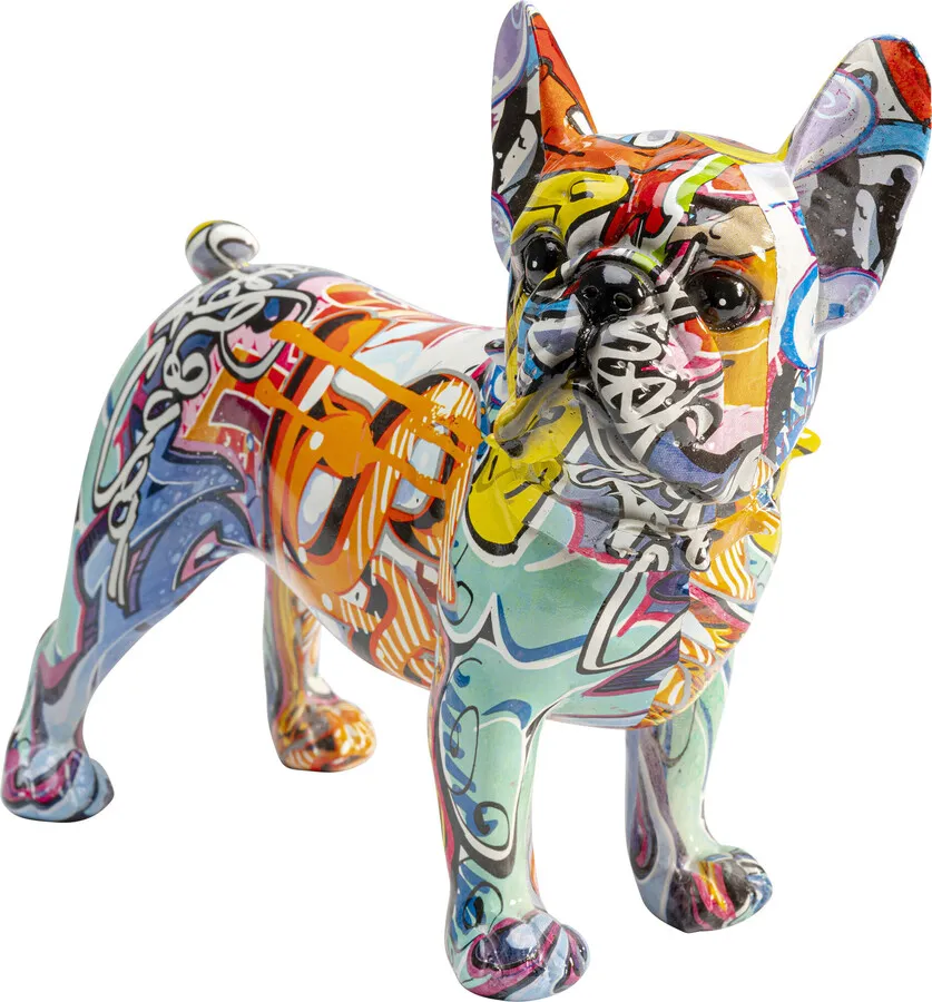 Figurka dekoracyjna GRAFITTI DOG - multikolor