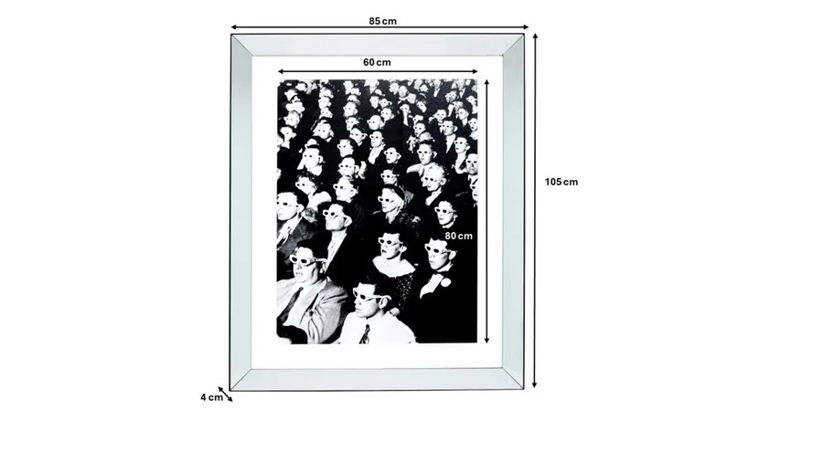 Obraz szklany AUDIENCE 85x105