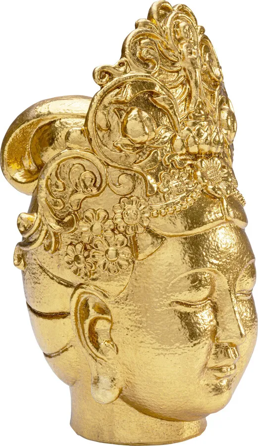 Figurka dekoracyjna GODDESS HEAD - złoty