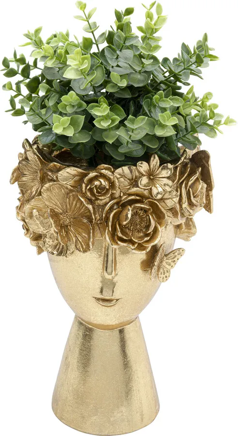 Wazon dekoracyjny FLOWERCROWN 20 - złoty