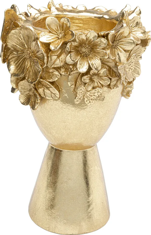 Wazon dekoracyjny FLOWERCROWN 20 - złoty
