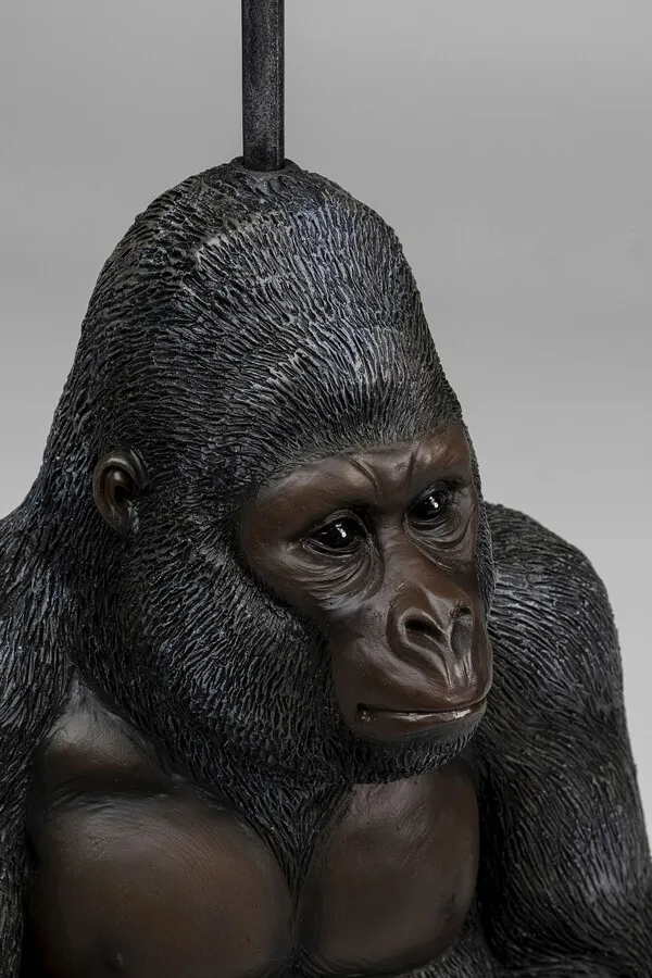 Stojak na papier toaletowy SITTING MONKEY GORILLA - czarny