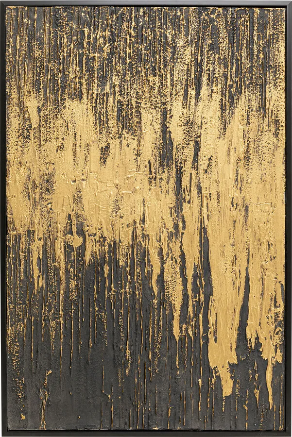 Obraz ABSTRACT BLACK 80x120