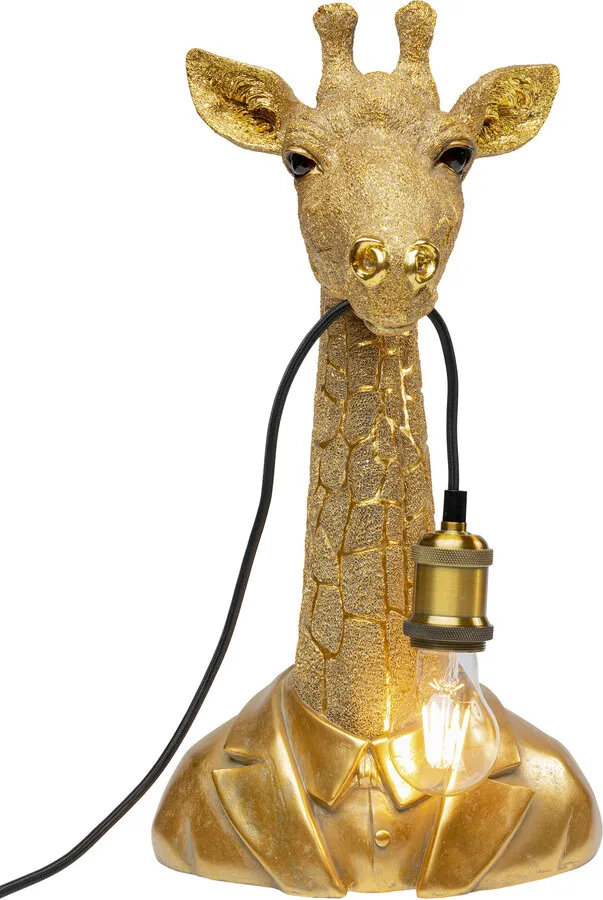 Lampa stołowa ANIMAL GIRAFFE - złoty