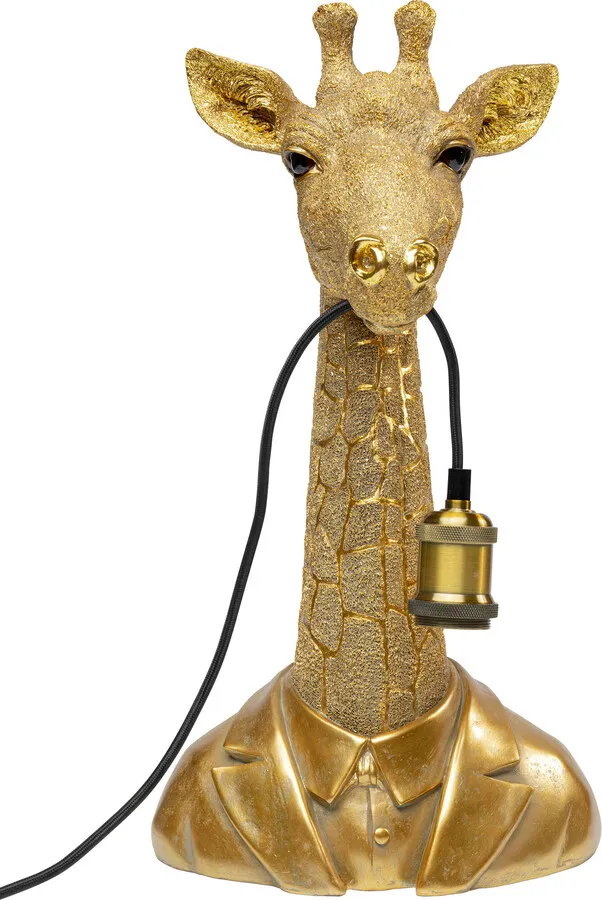 Lampa stołowa ANIMAL GIRAFFE - złoty