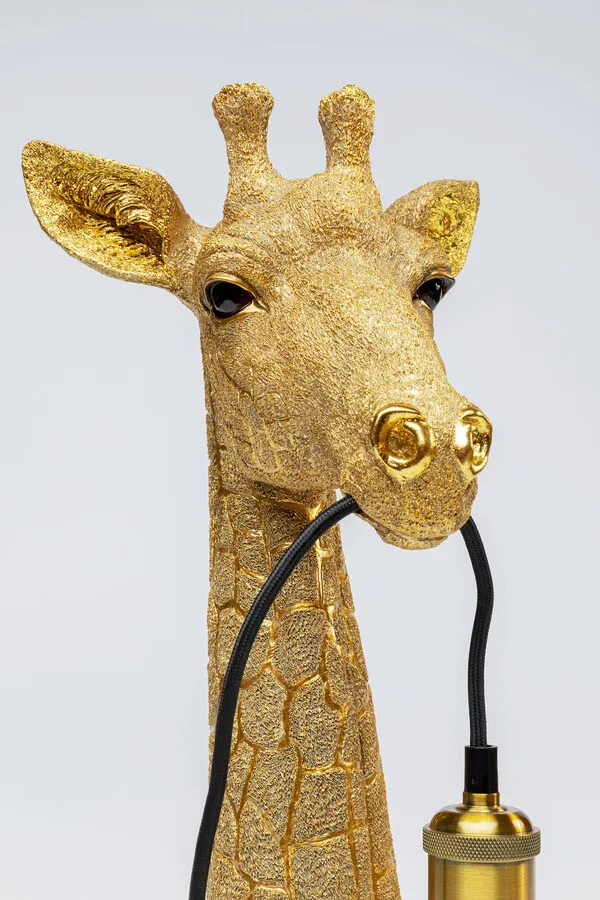 Lampa stołowa ANIMAL GIRAFFE - złoty